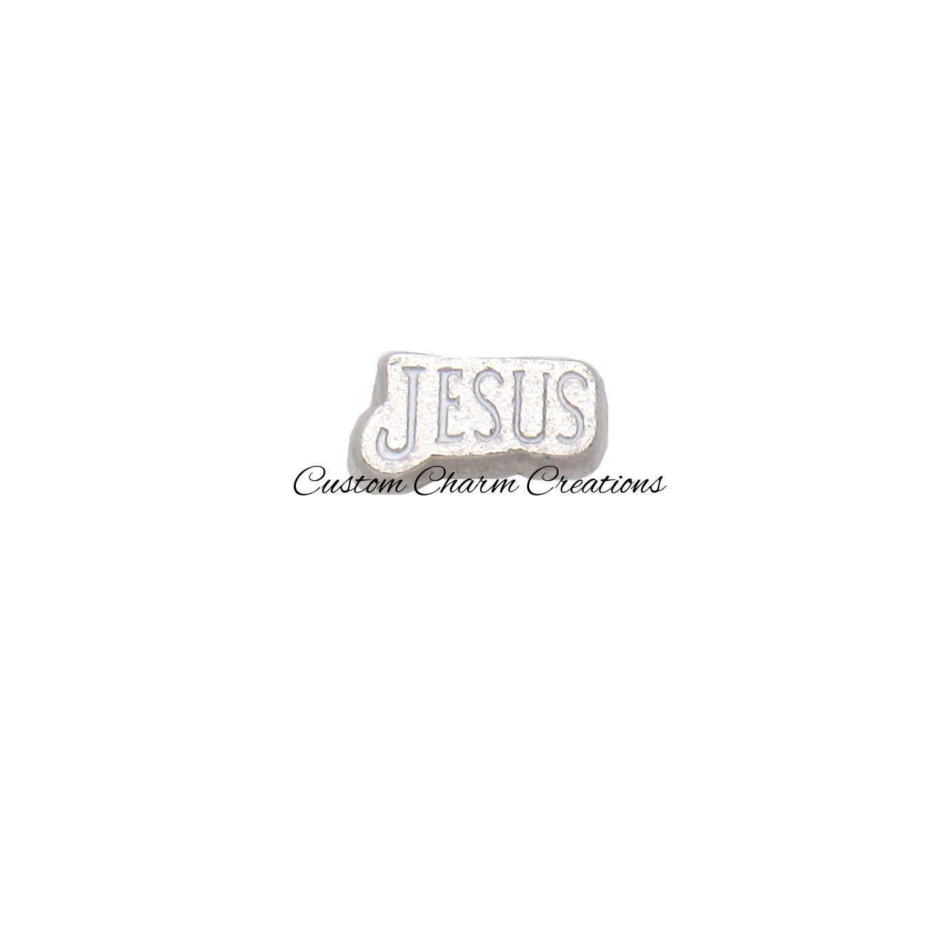 Jesus Floating Locket Charm