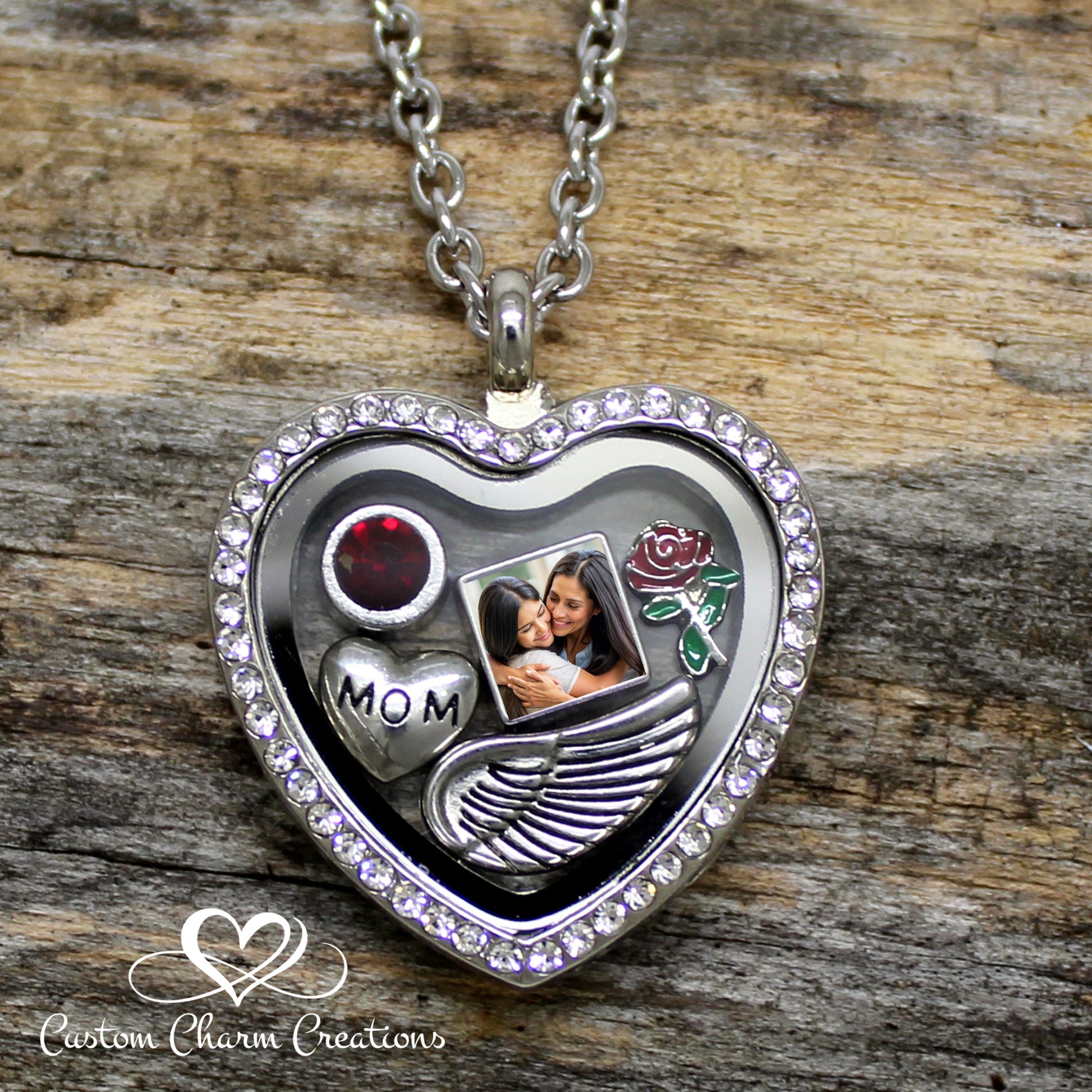 Mother's Day Personalized Lockets For Mom Moms Locket In