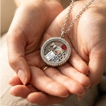 With Me Always Memorial Locket