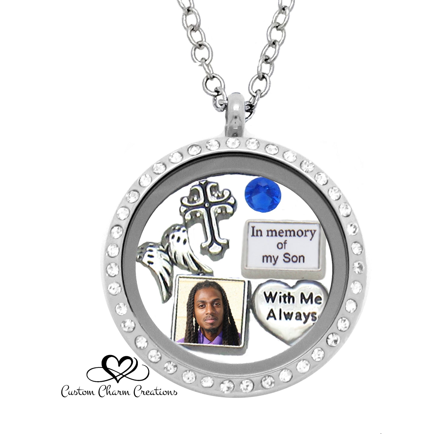 In memory of my Son Memorial Necklace Jewelry In Remembrance