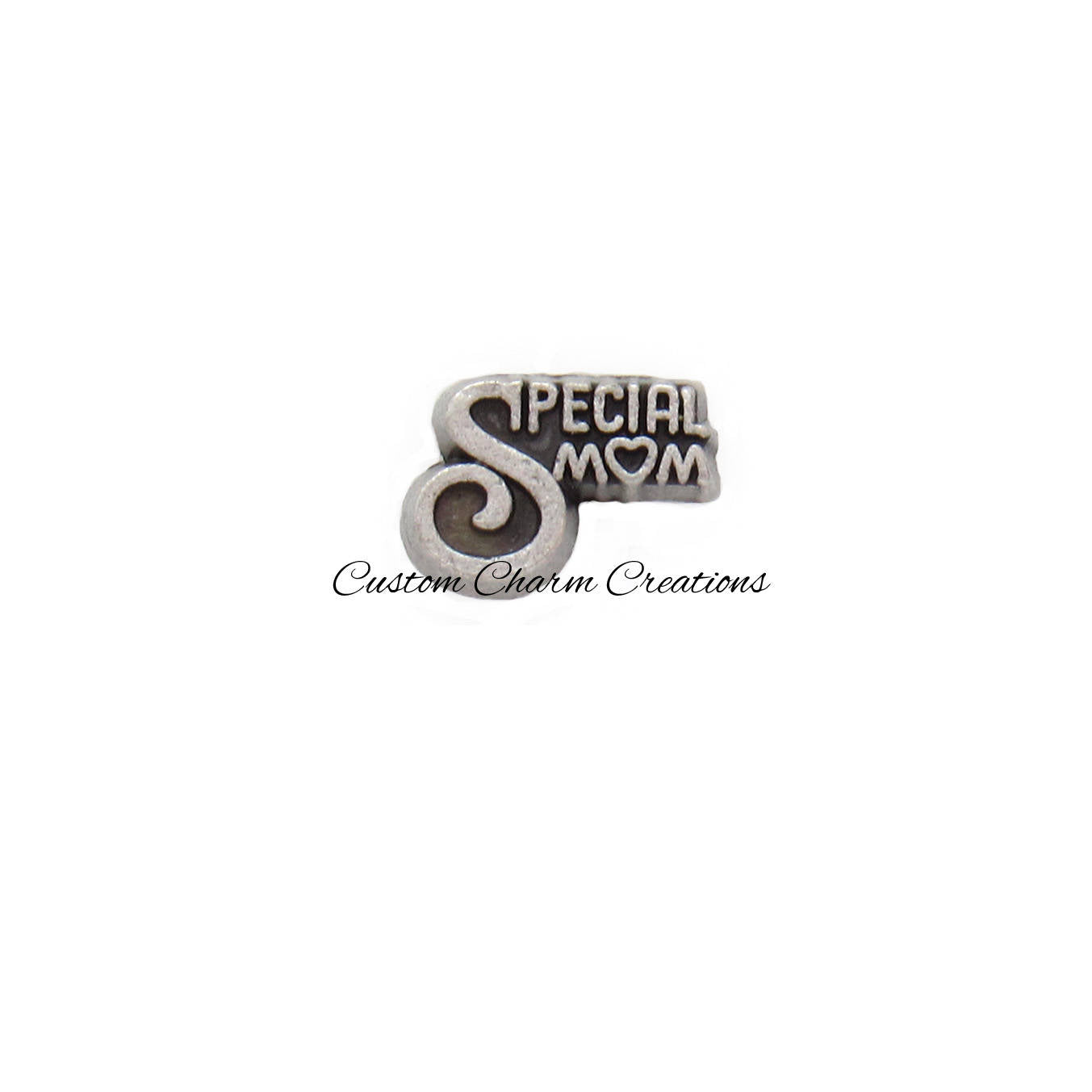 Special Mom Floating Locket Charm - Custom Charm Creations