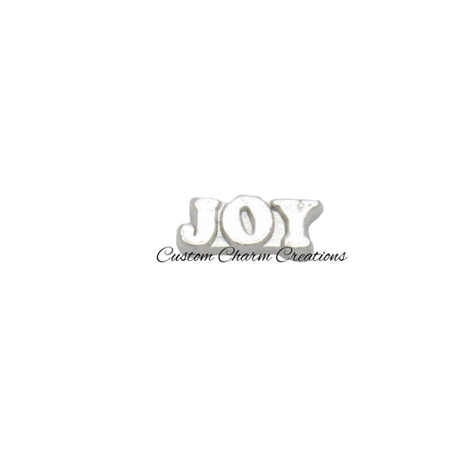 Joy Floating Locket Charm - Custom Charm Creations