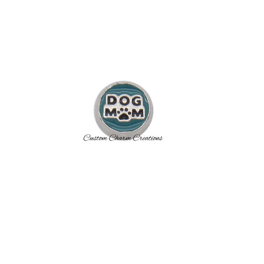 Dog Mom Floating Locket Charm - Custom Charm Creations