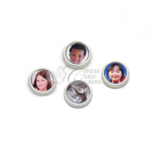 10mm Round Picture Charm for Floating Lockets - Custom Charm Creations